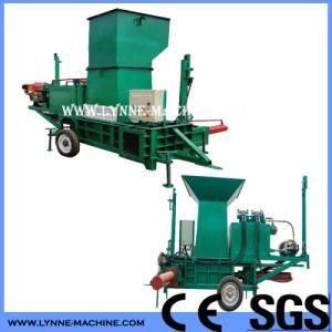Hydraulic Baling Press for Dairy Silage Feed with Plastic Bagging Packing