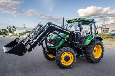 Lw-7 Back Hoe and Front End of Loader Tractor Matched with Ce