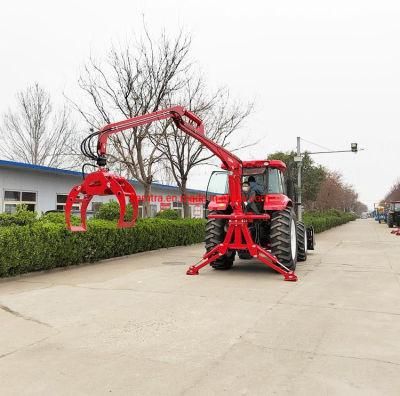 Farm Tractor Hydraulic Forestry Crane Sale for Canada