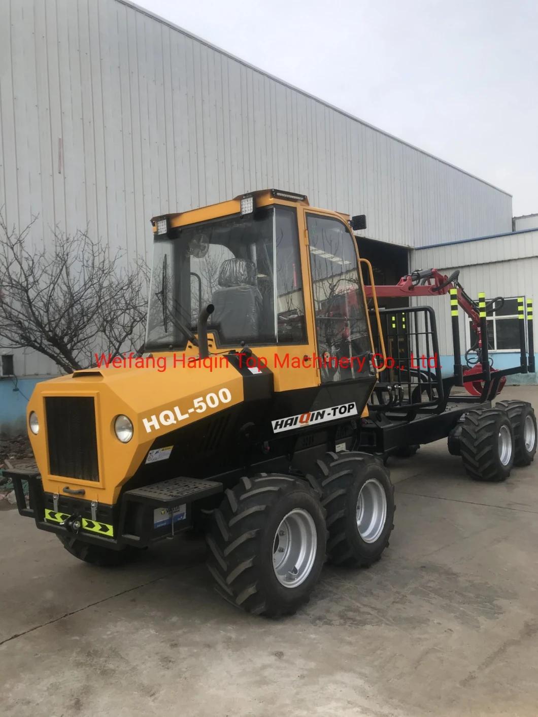 Haiqin Brand Strong Log Transport Machine (HQL-500) with Itlay System