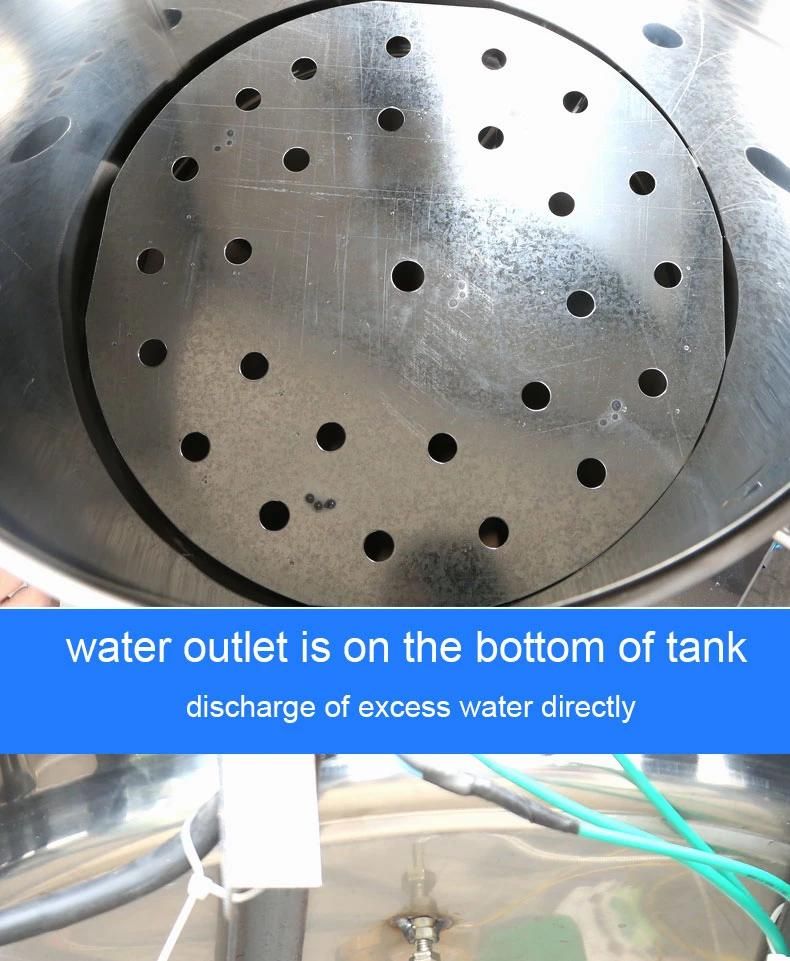 2022 New Poultry Scalding and Plucking Machine for Chicken Duck Goose Quail Plucker