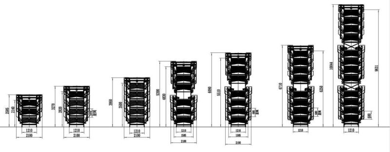 Customized Computerized Layer Cages Farms Egg Battery Poultry Farm Equipment Chicken Cage