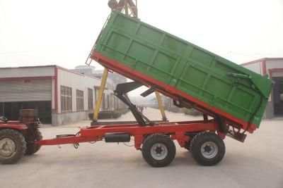 China Factory Tractor Mounted Type 1-30ton Farm Trailer Customized