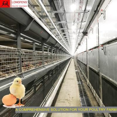 275g Hot Galvanized Wire Mesh and Sheet Longfeng New Computerized Electric Stable Running Chicken Cage with Cheap Price