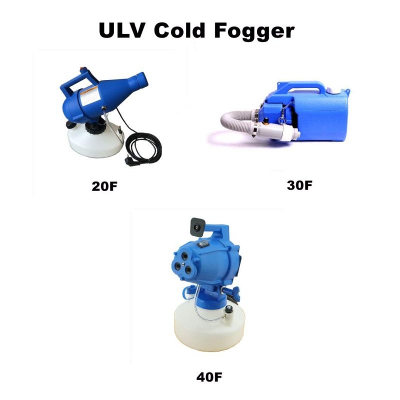 Electric Sprayer Electrostatic Sprayer Fogger Machine Sprayer Ulv Cold Fogger 30f