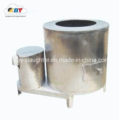 Small Chicken Slaughterhouse Processing Production Line Double-Roll Chicken Gizzard Peeler