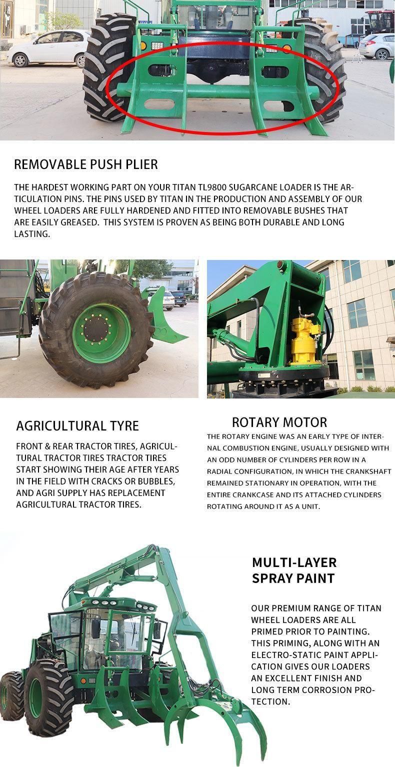 Sugar Cane Grab Loader Sugar Cane Grab Loader Sugar Cane Loader with advanced Hydraulic working system for Brazil Russia Thailand