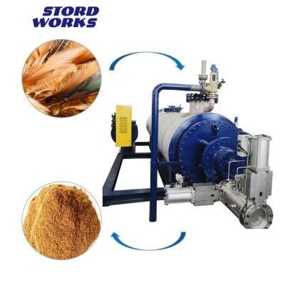 High-Speed Continuous Feather Hydrolyzer for Feather Meal Processing Plant
