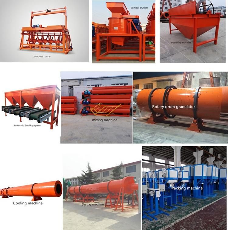 Chicken Manure Compost Compound Fertilizer Machine Production Line for Sale