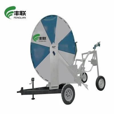 Hose Reel Coiling Sprinkler Water Jp75-450 Irrigation System