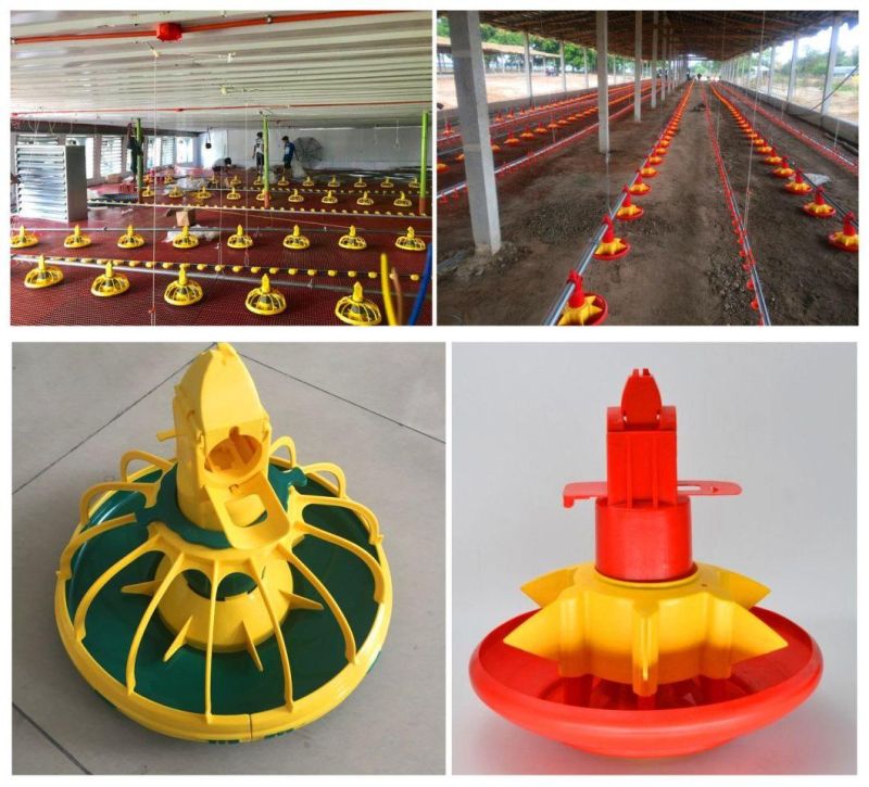 Chicken Poultry Farm House Design and Automatic Broiler Ground Raising Equipment