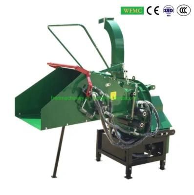 Poweful CE Standard Chipping Machine 8 Icnhes Branch Cutter Wood Crusher Factory Directly Supply Tractor Hydraulic Chipping Machine Eco17h