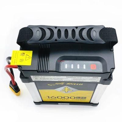 Tattu Plus 1.0 Smart Battery 12s 16000mAh 44.4V 15c Lipo Battery for Agriculture Drone