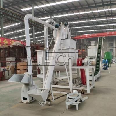 600-800 Kg/H Capacity Flat Die Feed Pellet Plant Price