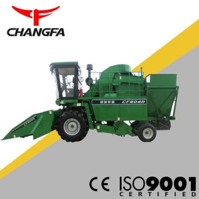 Half Feed Corn Rice Wheat Rapeseed Wheeled Harvester Machine