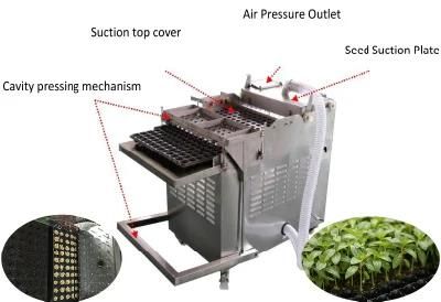 Automatic Pneumatic Vegetable Seeds Flower Seeds Fruit Seeds Seedling Machine Nursery