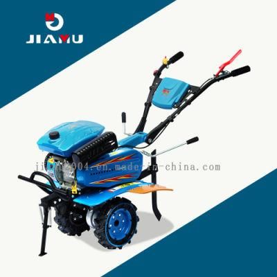 Jiamu GM500-1 D with GM170 All Gear Aluminum Transmission Box Agricultural Machinery Petrol D-Style Rotary Tiller