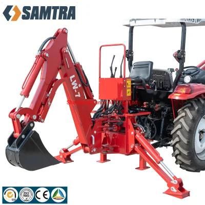 Farm Tractor Mounted Backhoe Machine