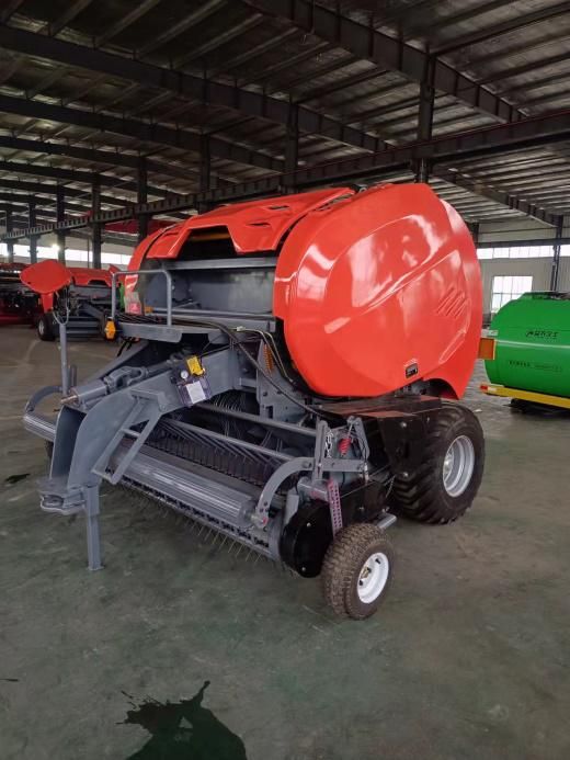 Factory Supply Automatic Corn Silage Packing Round Hay Baler