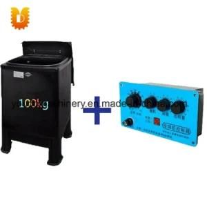 Udte-100 Black Color Fashion Fish Feeder Machine