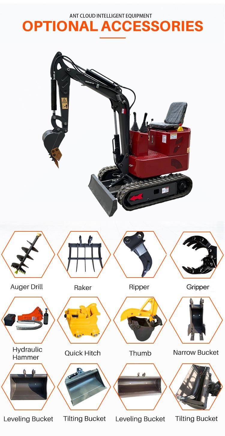 Mini Small Digger China Wholesale Compact Mini Excavators