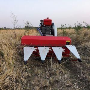Diesel Mini Harvesting Machine for Wheat and Rice