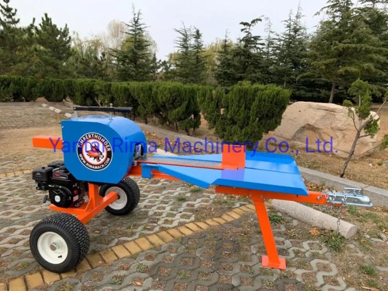 Mechanical Log Splitter Petrol Gaoline Wopd Processing Machine Log Splitter