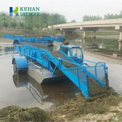 Water Surface Cleaning Waste Collecting Aquatic Seaweed Boat