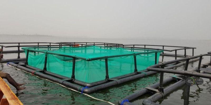 Flexible HDPE Pontoon Cubes Deep Sea Fish Cage