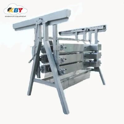 High Depilation Rate Poultry Plucking Machine / Chicken Plucker Salding Machine Abattoir Machinery for Sale