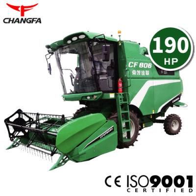 Corn Rice Wheat Rapeseed Wheeled Harvester