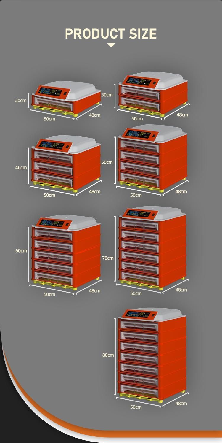 Hhd 138 Eggs Full Automatic Small Hatchery Setter with Digital Controller