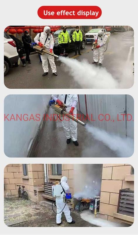 High Quality Dust Control System Mosquito Pest Control Bckpack Thermal Fogging Machine