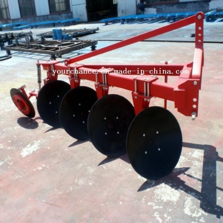 Hot Selling Agricultural Machine 1lyq-420 Light Duty 4 Blades Disc Plow Plough for 40-55HP Farm Tractor