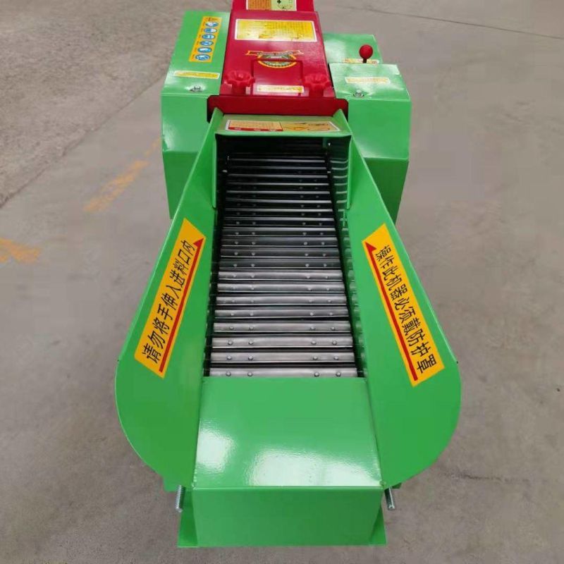 Mini Chuff Straw Crusher Poultry Animal Cattle Feed Making Grass Shredder Silage Chopper Hay Fodder Forage Chaff Cutter Machine