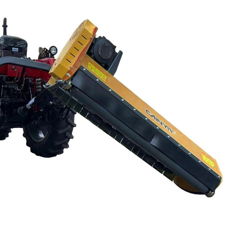 Farm Tractor Pto Mower 3 Point Hitched Tractor Hydraulic Verge Mulcher Light Side Flail Mowers