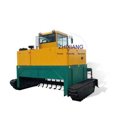 Popular Fertilizer Production Machinery The Crawler Type Compost Turner Machine