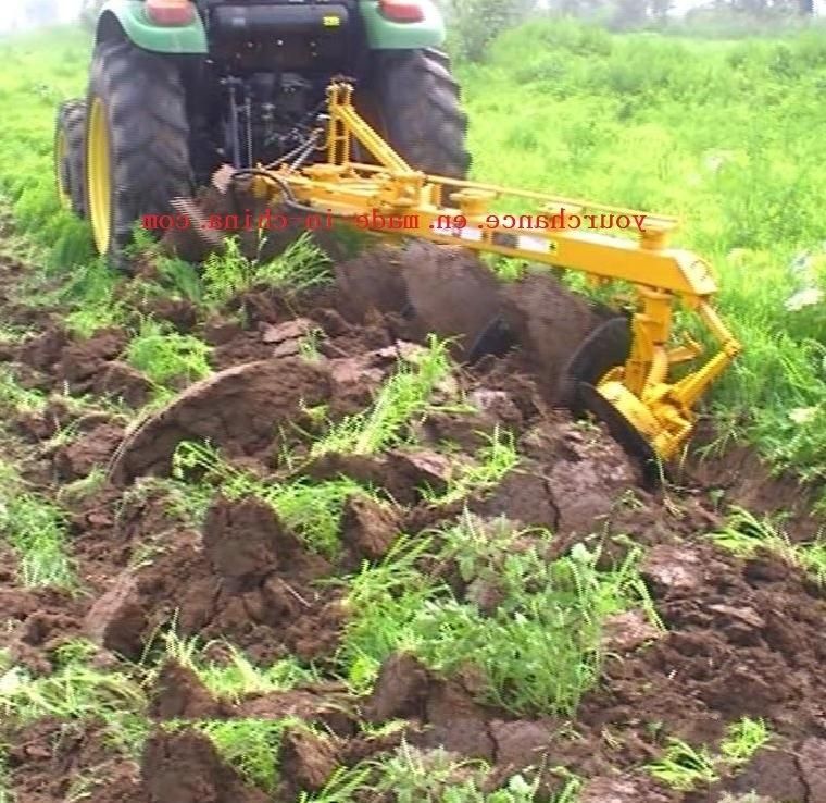 Europe Hot Sale 1ly (SX) -425 80-100HP Tractor Mounted 1m Working Width 4 Discs Heavy Duty Two-Way Hydraulic Reversible Disc Plough with Ce Certificate