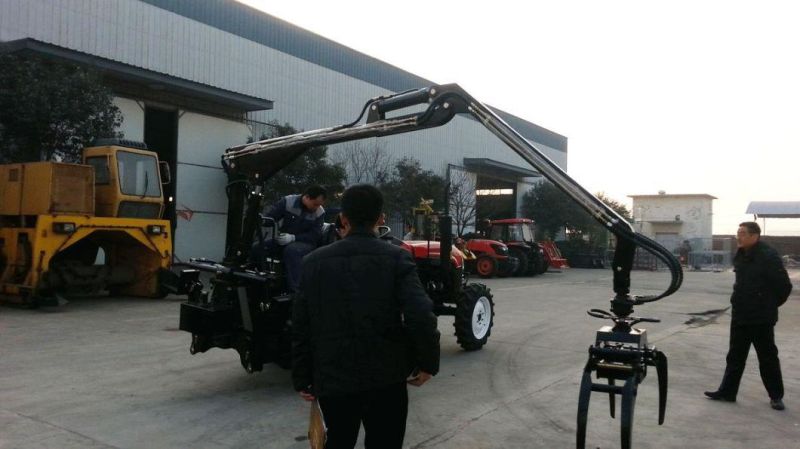 Forestry Hydraulic Lifting Crane Tractor Mounted Crane