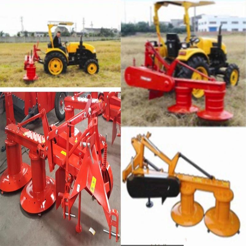 25-40HP Tractor Support 1250mm Drum Mower Grass Cutter Machine with Good Price