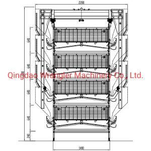 Chicken Poultry Layer Cage Automatic Brolier Battery Cage Chicken Egg Laying Cage for Farm