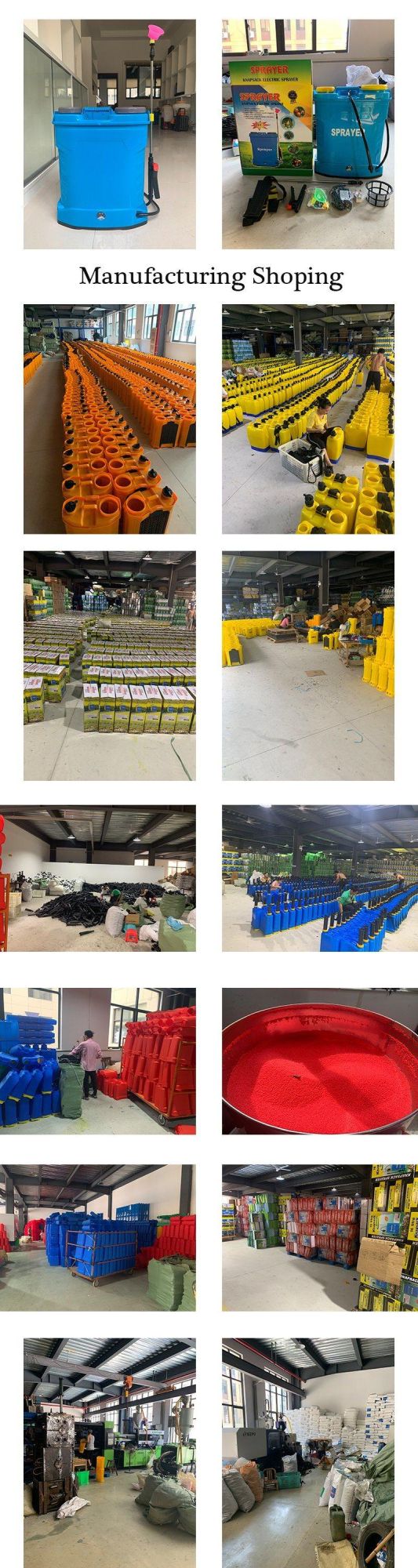 Agriculture 20L New Battery Electric Garden Charger Watering Flowers Backpack Backpack Sprayer