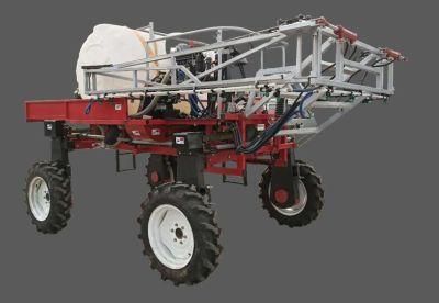 Agricultural Insecticide Spraying Machine Self Propelled Tractor Power Wheel Pesticide Boom Sprayer for Farm