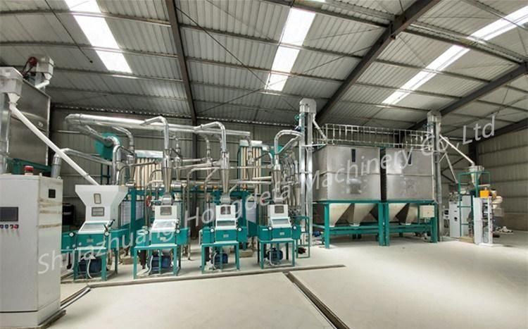 30tpd Maize Milling Plant Running in Angola