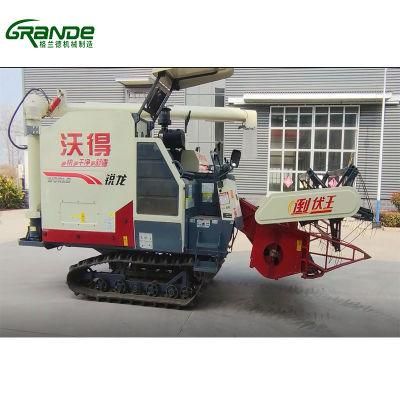 Used Chinese Brand Wolrd 4lz-6.0p Combine Harvester for Rice Wheat