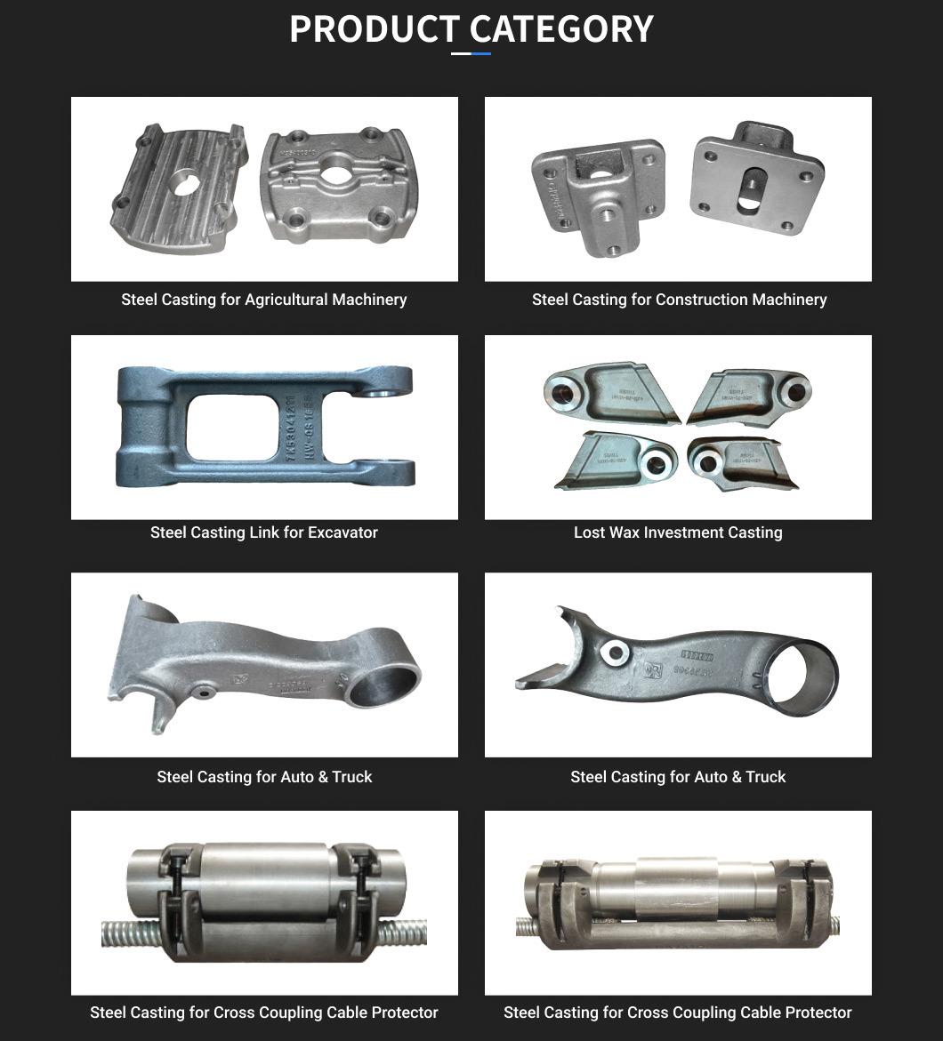 Manufacturer Wholesale Cast Steel CNC Machining Model Casting Parts