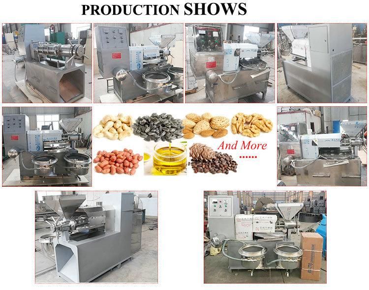 High Quality Presser Screw Cold Extraction Peanut Soybean Olive Oil Press Machine