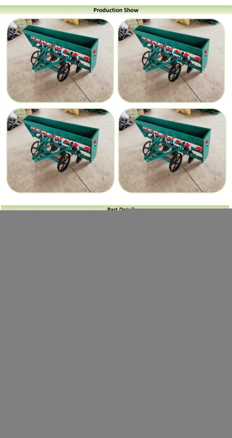 Grain Crop Multi-Fonction Seeding Machine Corn Maize Bean Wheat Barley Cassia Quinoa Sorghum Seeder