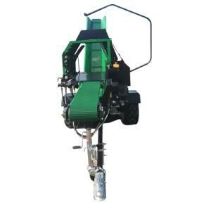 20ton Gasoline Engine Firewood Processor with Conveyor Log Splitter
