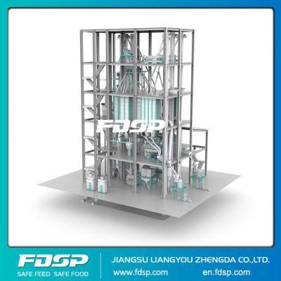 Widely Applicable 15tph Normal Aqua Fish Feed Production Line